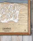 Camelback PA Ski Map Art Poster