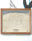 Camelback Ski Slope Map, PA, Poconos, Gift for Skiers