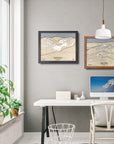 Granby Ranch Colorado Ski Resort Map, Office Decor for Skiers