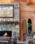 Grand Targhee Ski Trail Map | Ski Slope Mountain Art