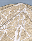 Jay Peak Vermont Ski Trail Map | 3D Wood Mountain Art
