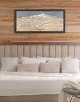 Snowmass Colorado Ski Trail Map | 3D Wood Mountain Art