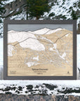 Tahoe Donner Cross Country Ski Center Map