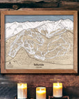 Telluride Ski Poster, Wooden Ski Sign