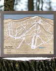 Jay Peak Vermont, Ski Resort Map