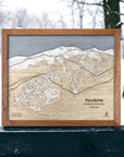 3D Wood Keystone Colorado Ski Trail Map