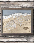 Skiing Gifts, Skiing Sign, Keystone Colorado Ski Trail Map