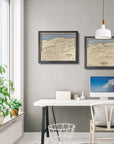Keystone Colorado Wooden Ski Resort Map, Perfect Gifts for Skiers
