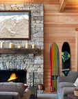 Ski Trail Map Gift Card | The Perfect Gift for Skiers and Snowboarders