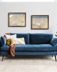 Whiteface SSki House Decor, Skiing Art