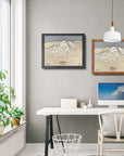 Ski Trail Map Gift Card | The Perfect Gift for Skiers and Snowboarders