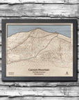 Cannon Mountain, New Hampshire Ski Trail Map