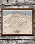 Cannon Mountain, New Hampshire Ski Trail Map