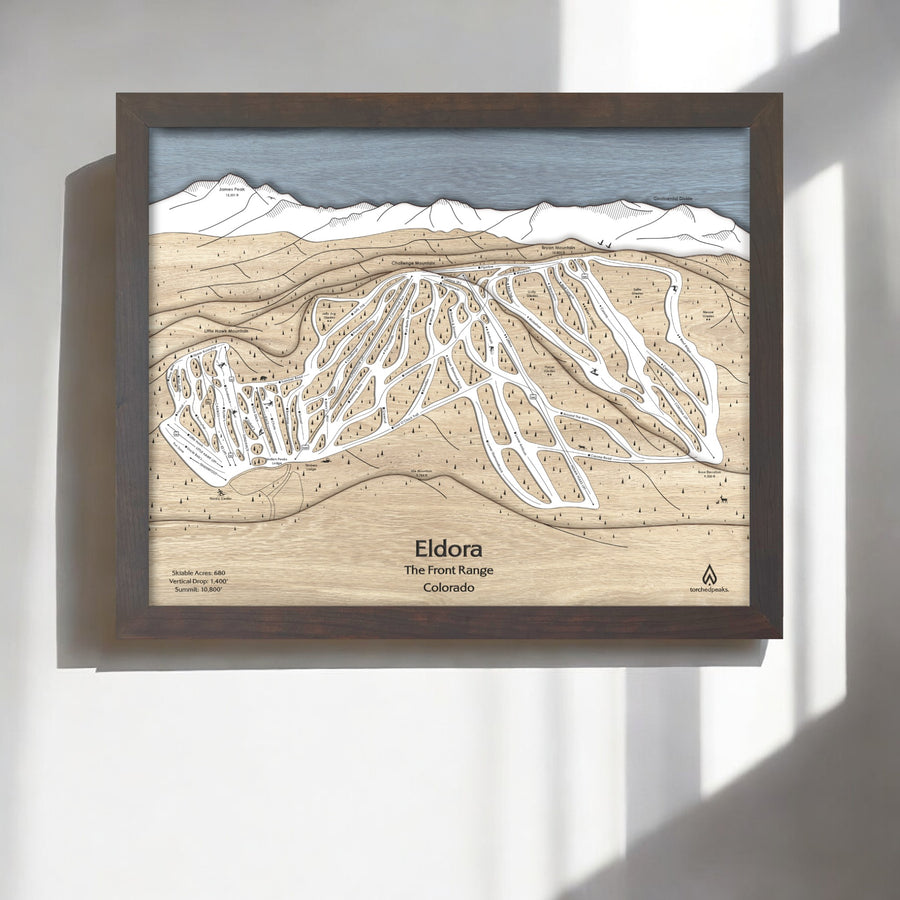 Skiing Wall Art of Eldora Mountain Ski Resort