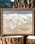 Ski Trail Map Gift Card | The Perfect Gift for Skiers and Snowboarders
