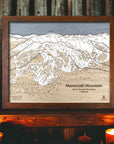 Mammoth Mountain Ski Resort Map, Gifts for Snowboarders