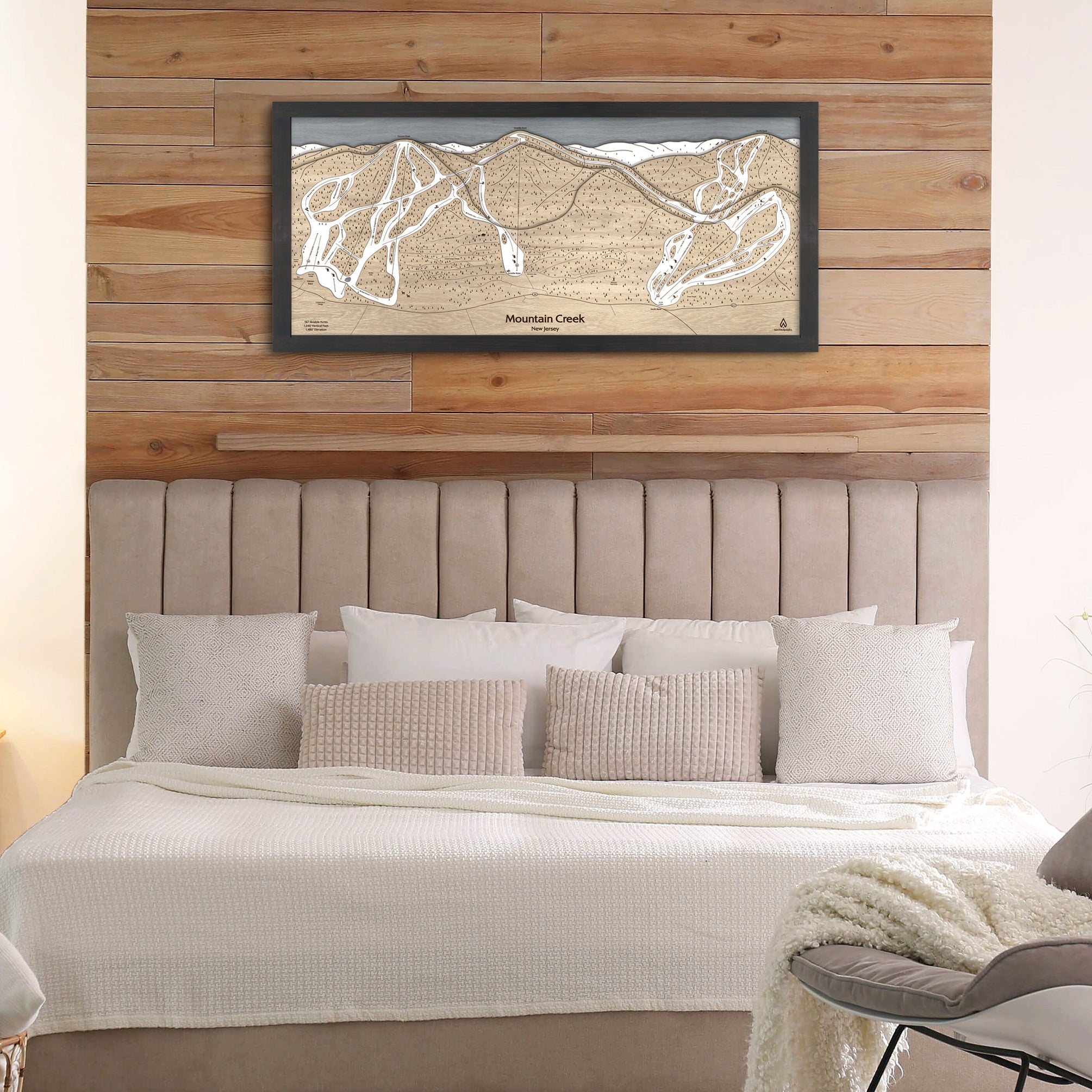 Mountain Creek Ski Trail Map | Vernon NJ, Vernon Valley Great Gorge Action Park Wood Map