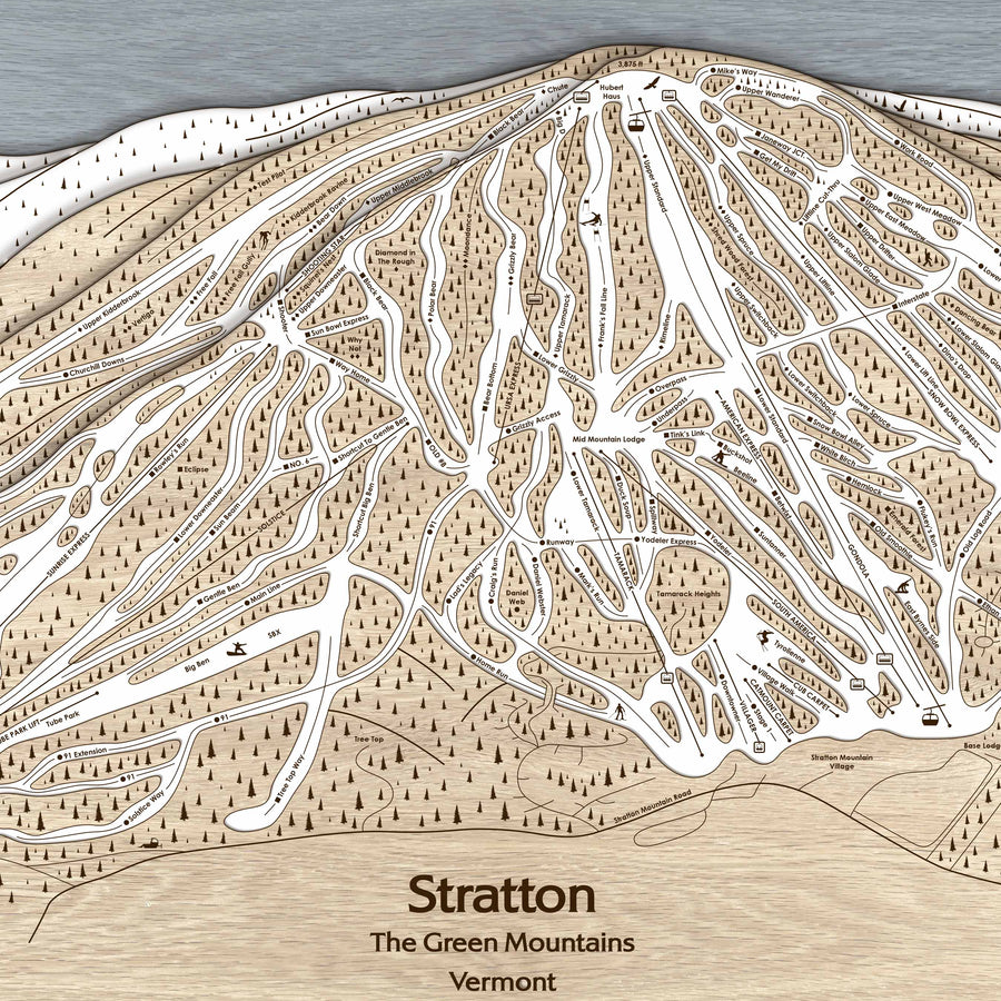 Stratton Vt Trail Map
