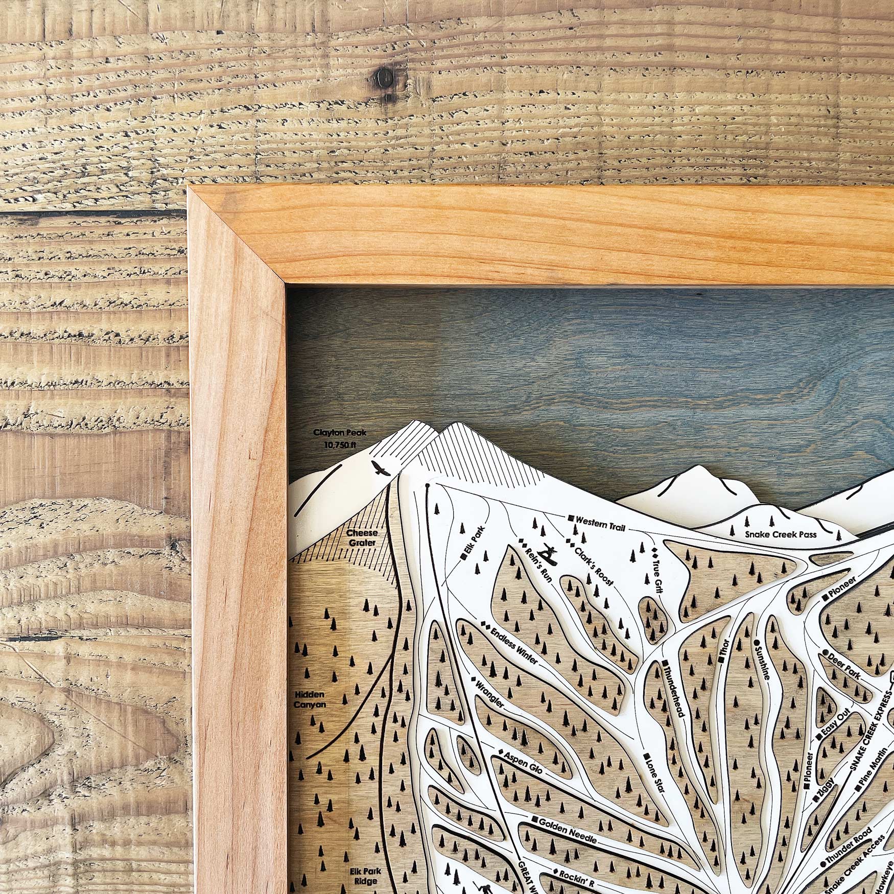 Unique Skiing Decor for Skiers and Snowboarders