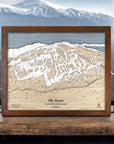 Mt Rose Map, Ski Trail Map, Lake Tahoe, Mountains, Peaks, Ski Resort