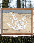 Wachusett Mountain Poster, Gift for Skiers, Housewarming Gift